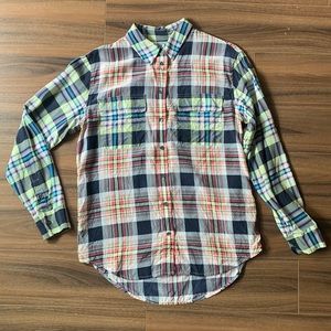Equipment 100% silk shirt size medium